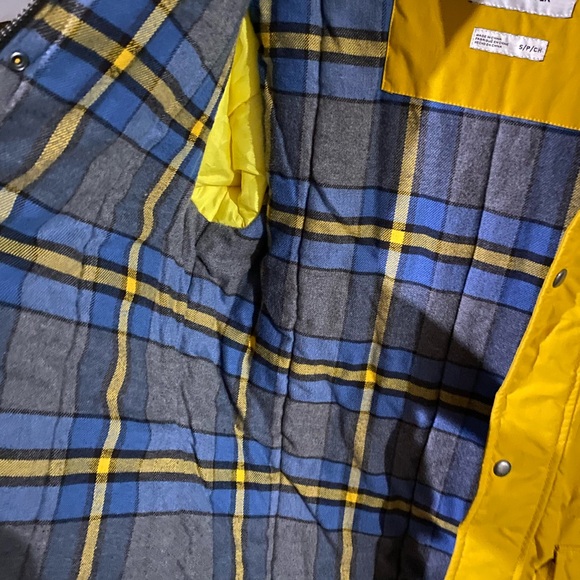 Quiksilver Jacket Long Bay - Yellow Sz-S Men’s - Picture 7 of 8